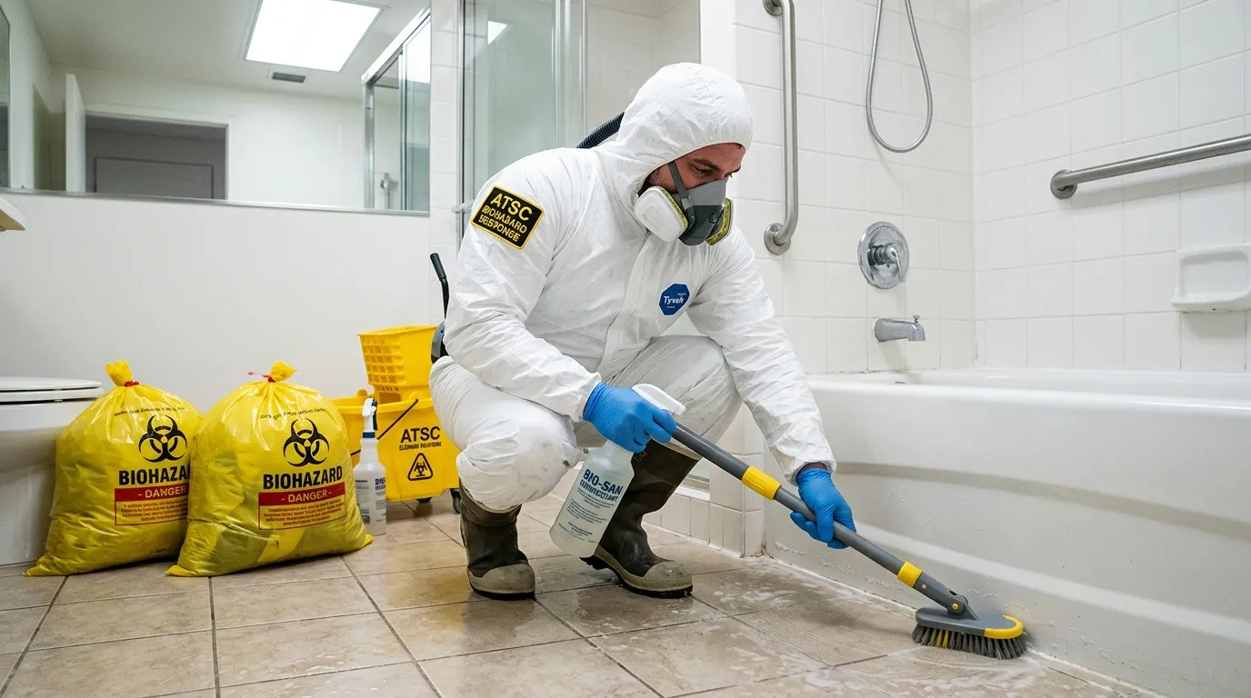 Decontamination equipment deployed for Blood Cleanup in McKinney